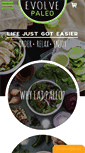 Mobile Screenshot of evolvepaleochef.com